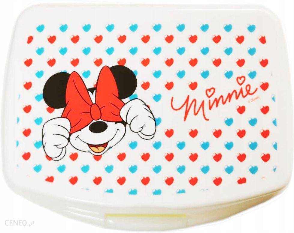 Ambition Pojemnik Na Śniadanie Lunchbox Dzieci Minnie Serca