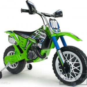 Injusa Kawasaki Motor Elektryczny Cross 12V Ciche koła