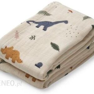 Liewood - Pieluszki Muślinowe Lewis Dino Mix 2 - Pack