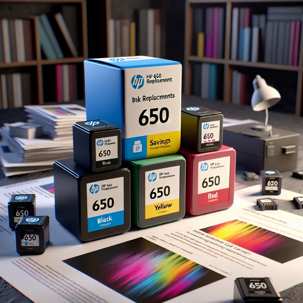 Skuteczne zamienniki tuszów HP 650 – oszczędność i wysoka jakość druku
